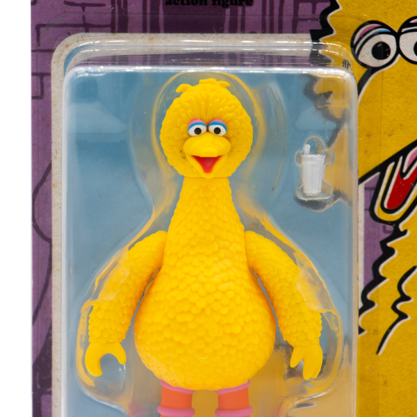 Nahaufnahme Sesamstraße Bibo Figur